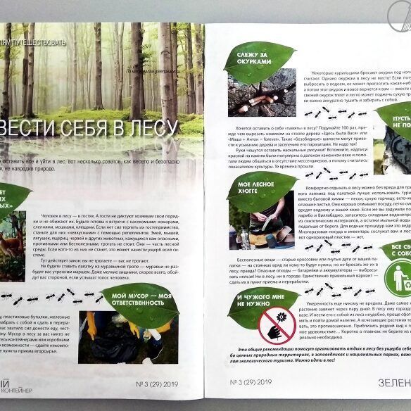 как вести себя в лесу