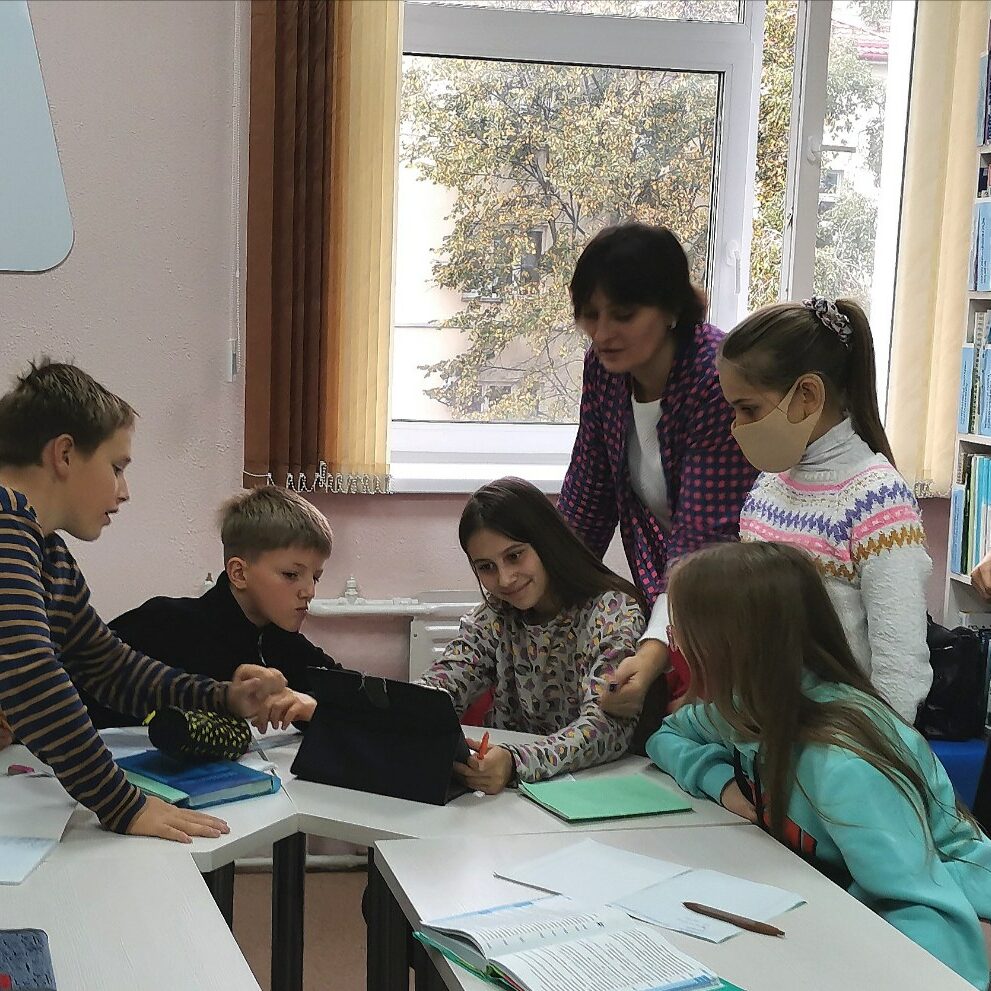 дети в библиотеке