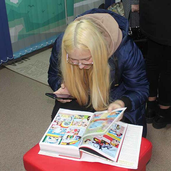 наши читатели в библиотеке