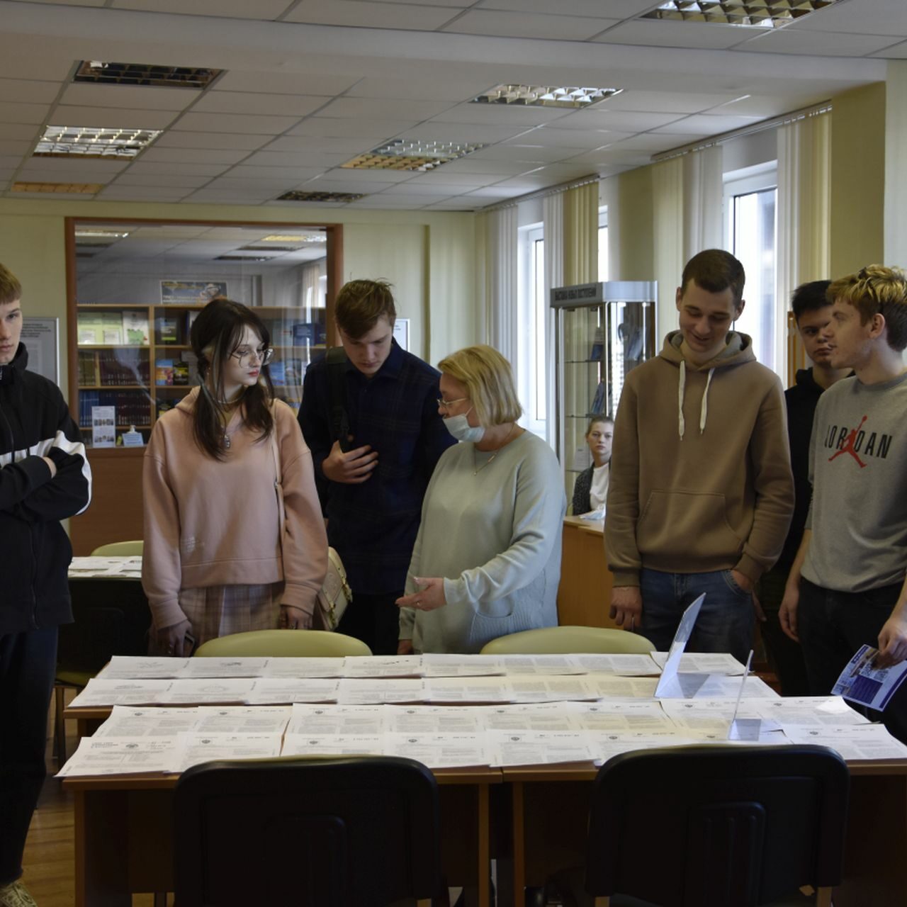 экскурсия в библиотеке