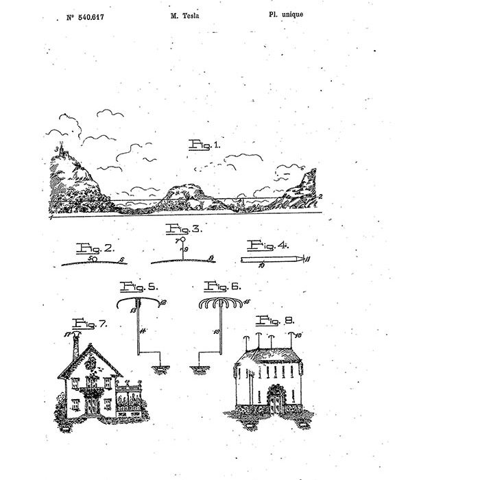 Никола Тесла получил более 300 патентов