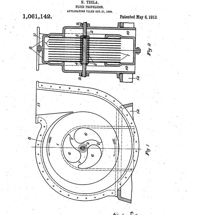 Никола Тесла получил более 300 патентов