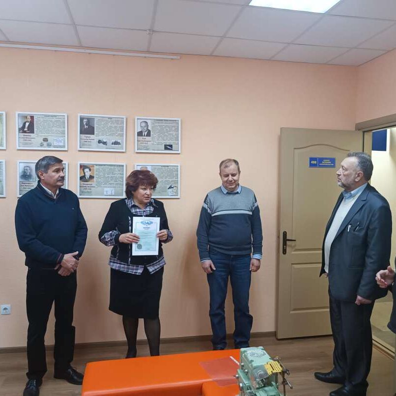 открытие кабинета истории изобретательства