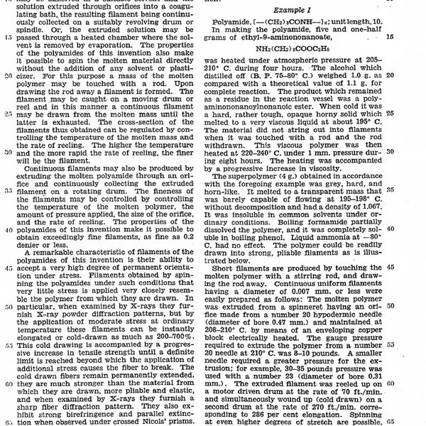 Патент (US2071253)