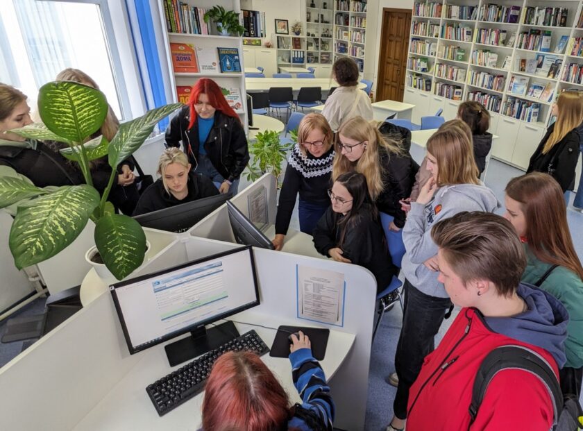 Фото 1. Практическая часть занятия