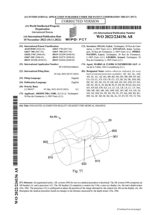 Патент WO2022234156 A8