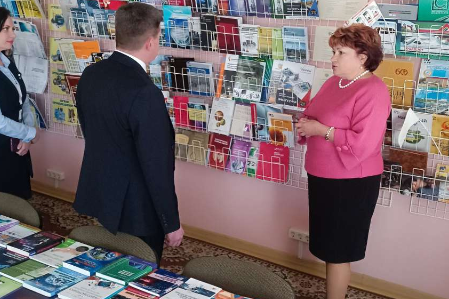 Председатель ГКНТ Шлычков С.В. в Гродненском филиале РНТБ