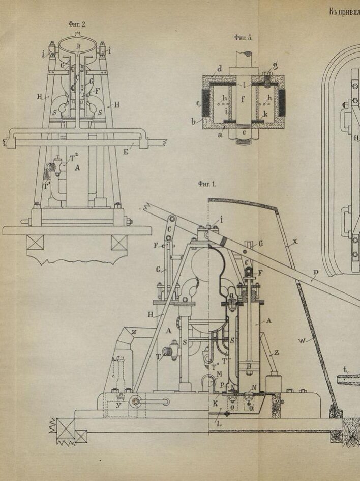 Привилегия 5003 Российская Империя, 1901 г.