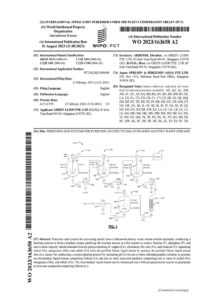 WO 2023163658 Процессы и системы для очистки и вторичной переработки потоков отходов литий-ионных аккумуляторов.