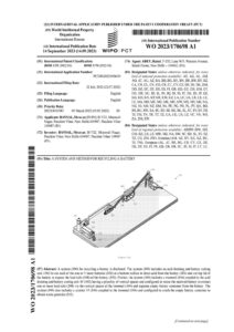 WO 2023170698 Система и способ утилизации аккумуляторной батареи