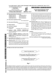 WO 2023049353 Способ утилизации аккумуляторной батареи