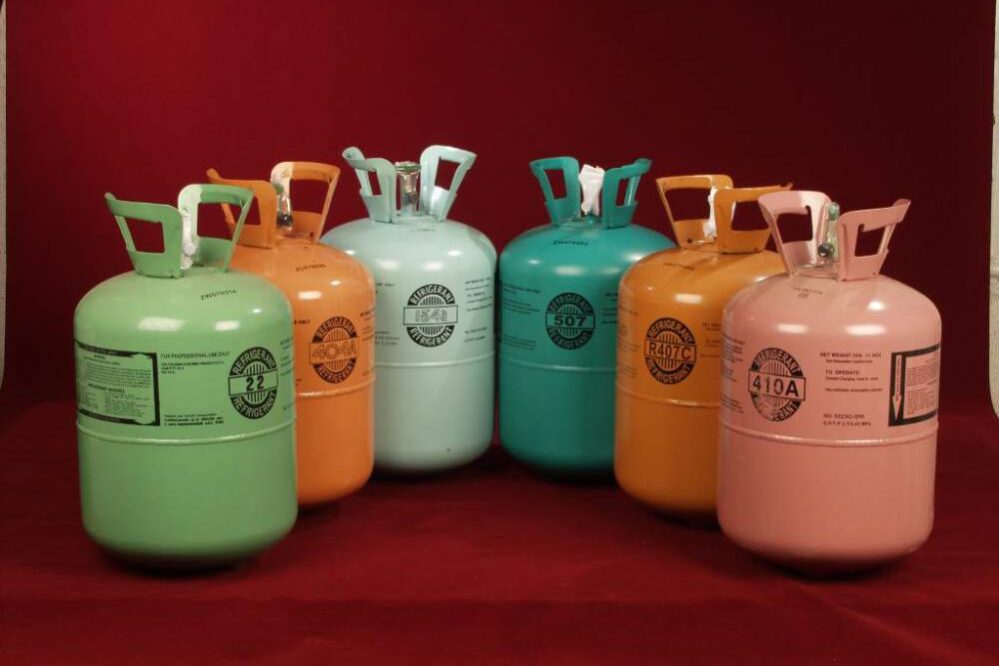 Замена хладагента R134a в бытовом холодильнике на хладагенты с низким потенциалом глобального потепления (ПГП) R513A, R516A и R1234ze (E).