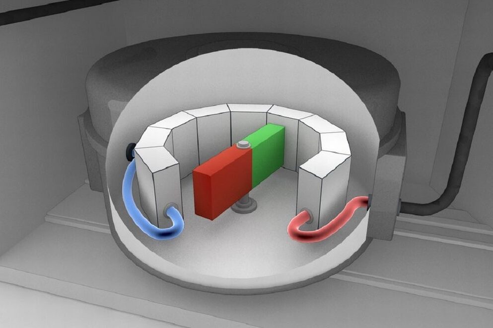 Никонов, А. А. Магнитокалорический холодильник, работающий вблизи комнатных температур