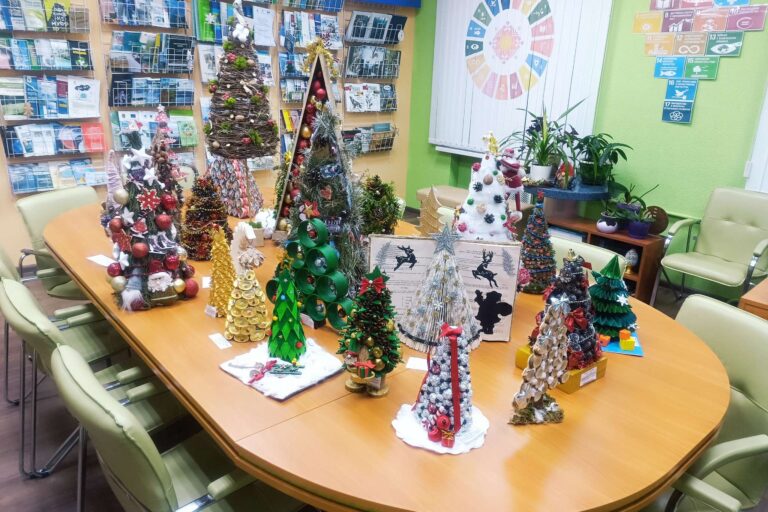 Итоги конкурса «Ёлочка» из экологических материалов