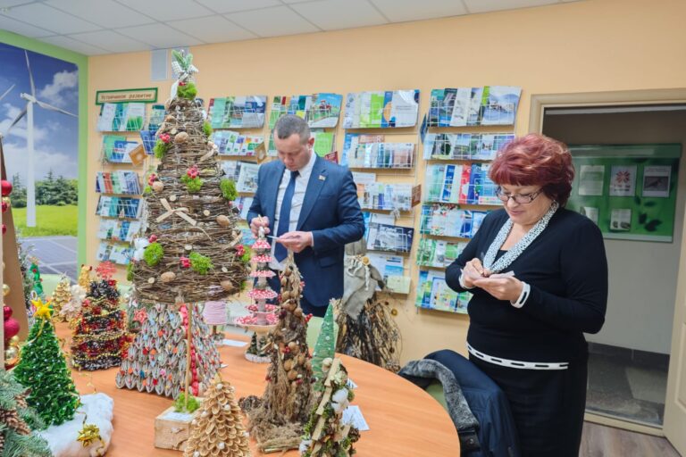 Итоги конкурса «Ёлочка» из экологических материалов