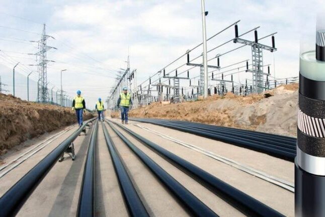 Прокладка силовых кабелей