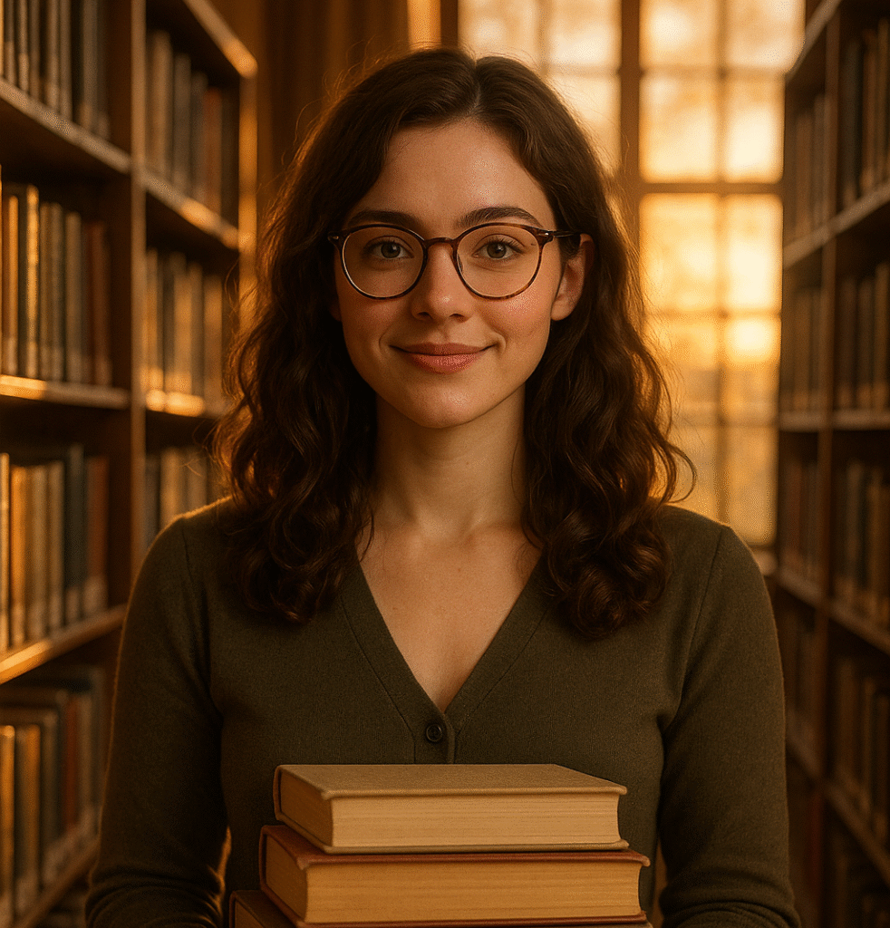 20250911_1114_Benevolent Librarian Portrait_simple_compose_01k4vx9v36fjx8evd9qkmcrj2r