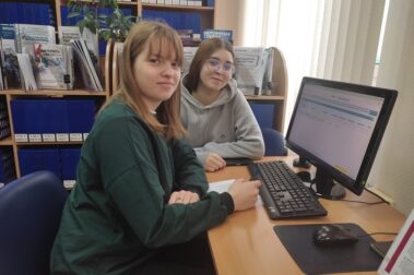 Практические занятия студентов БГУКИ в РНТБ