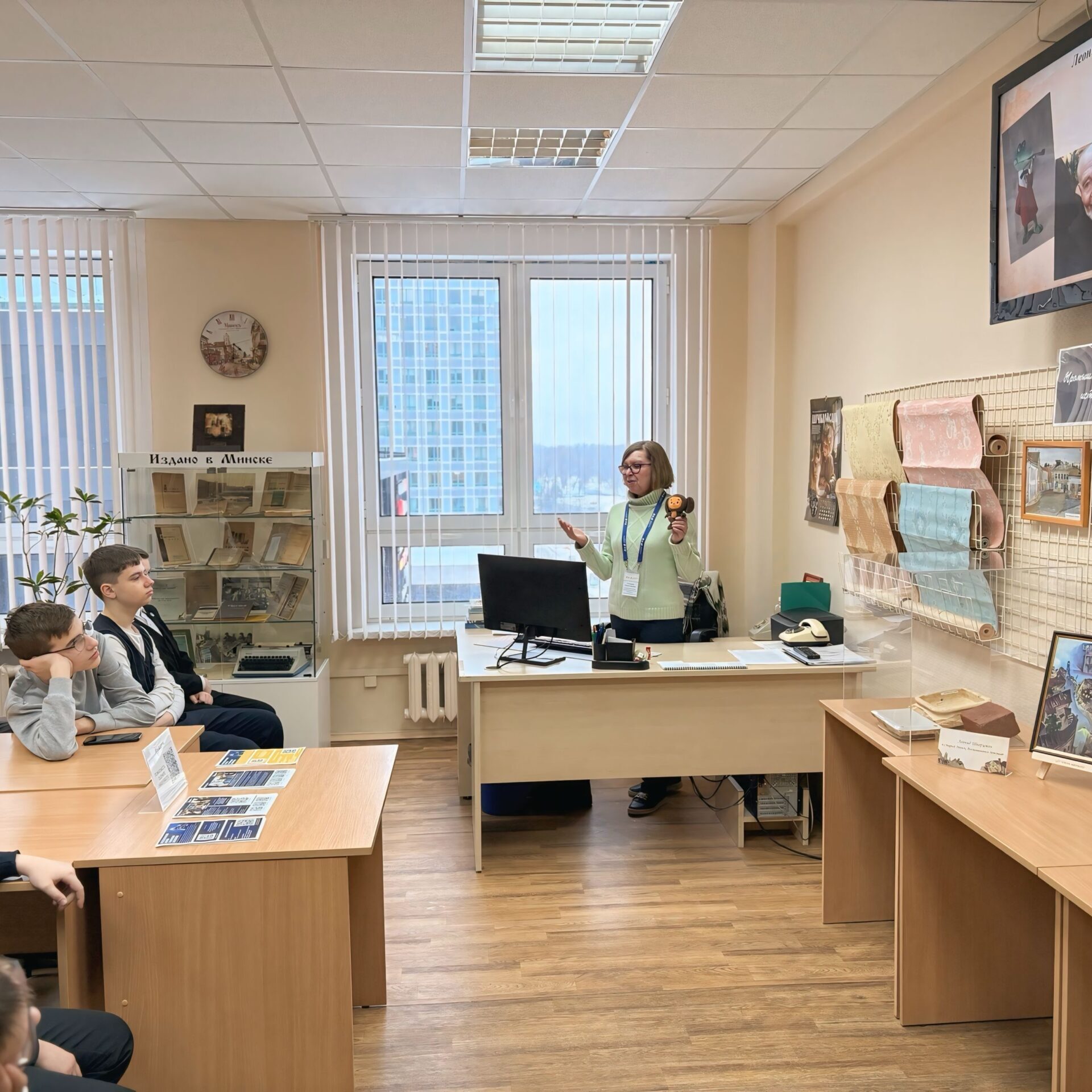 Юные железнодорожники посетили РНТБ