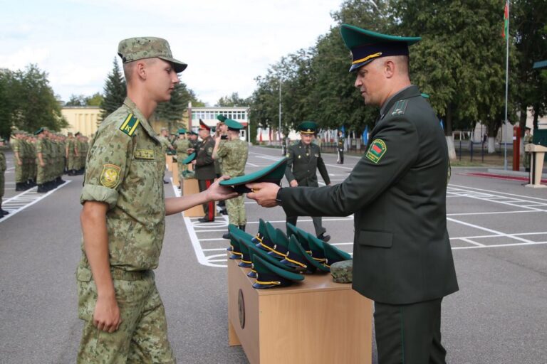 вручение фуражки